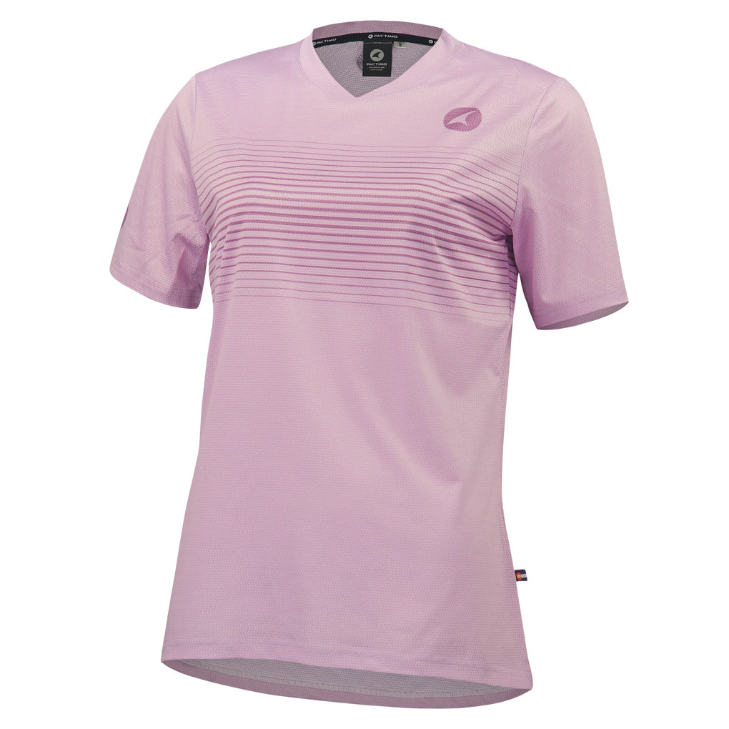 Women's Running Shirt - Front View  #color_lilac