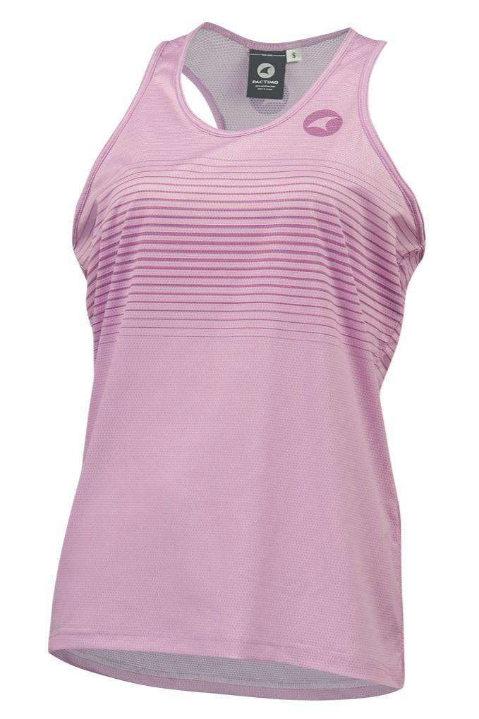 Women's Running Singlet - Front View #color_lilac