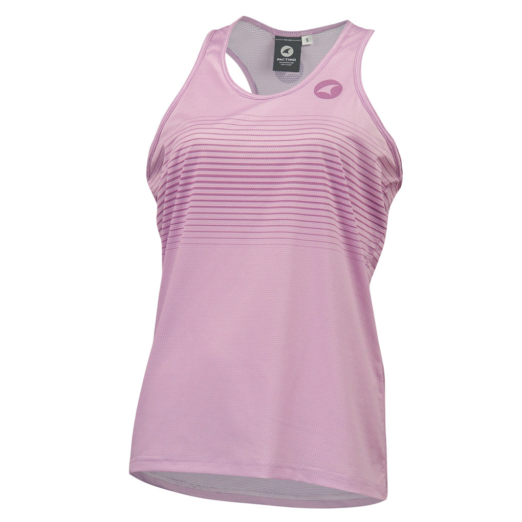 Women's Running Singlet - Front View #color_lilac