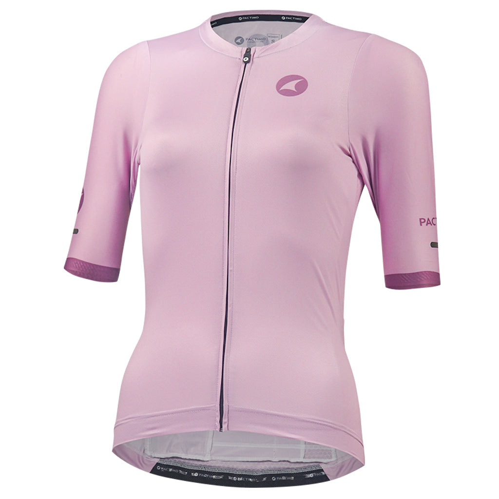 Best Cycling Jerseys for Women Front View  #color_lilac