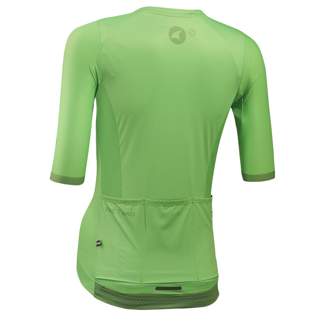 Best Cycling Jerseys for Women Back View #color_washed-lime