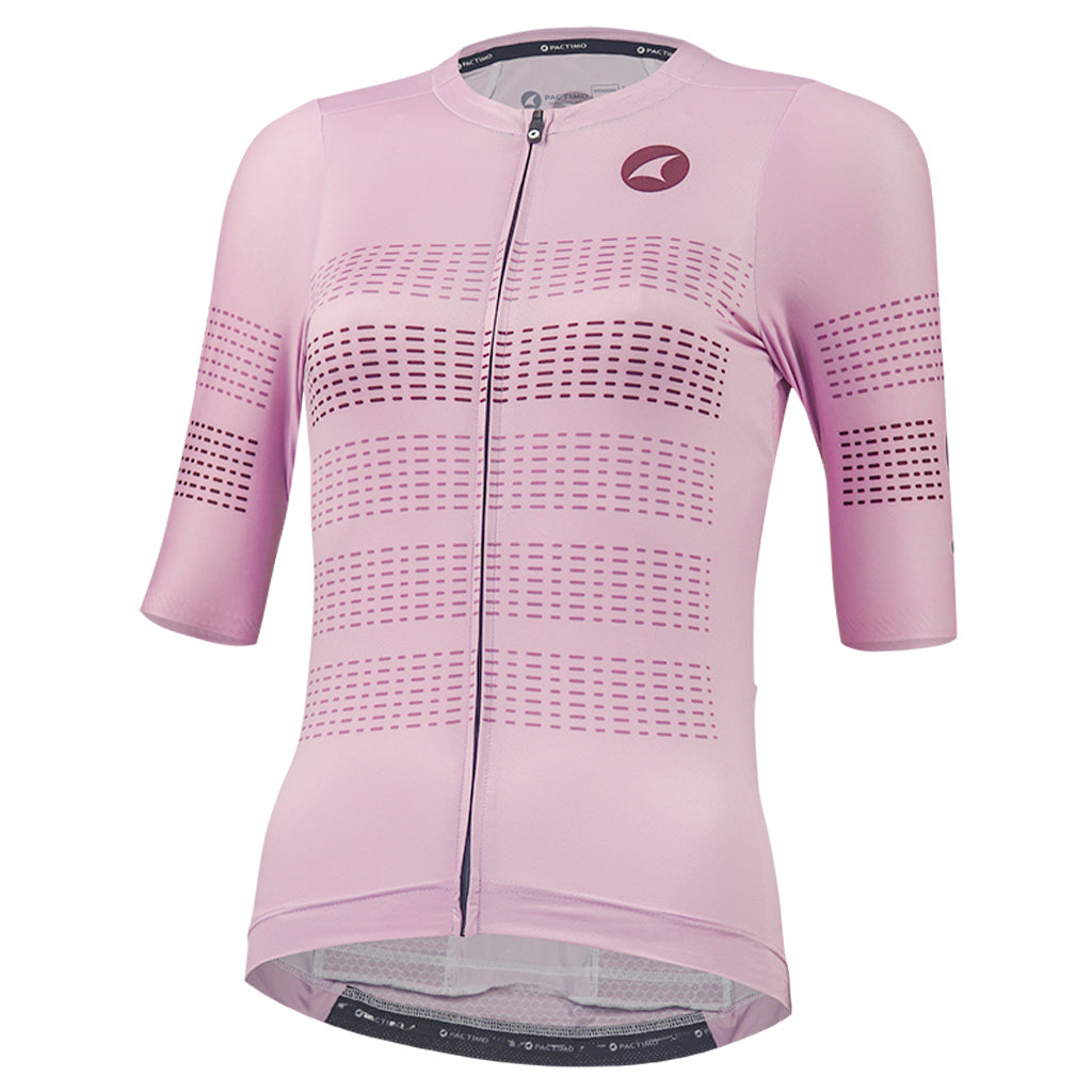 Five Pocket Cycling Jersey for Women Front View #color_lilac