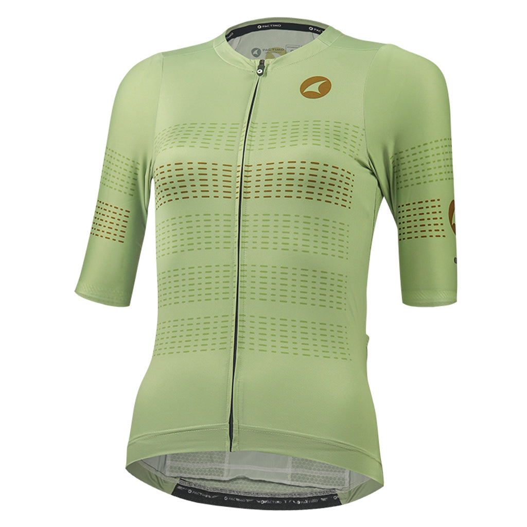 Five Pocket Cycling Jersey for Women Front View #color_sage