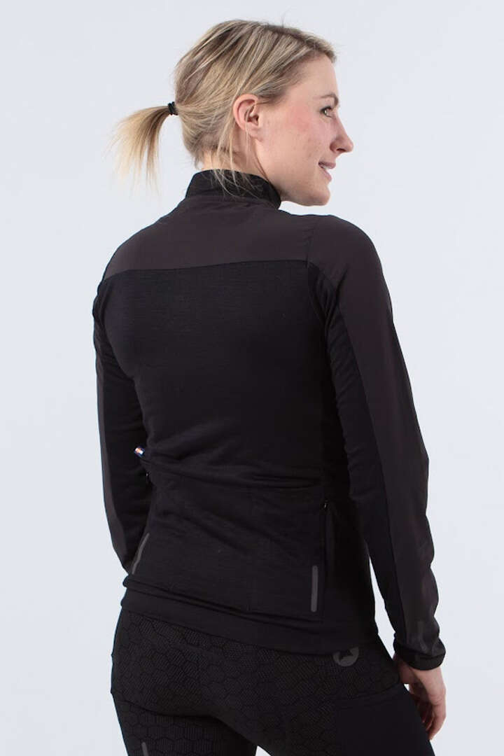 Women's Wind Resistant Cycling Jersey - Back View 