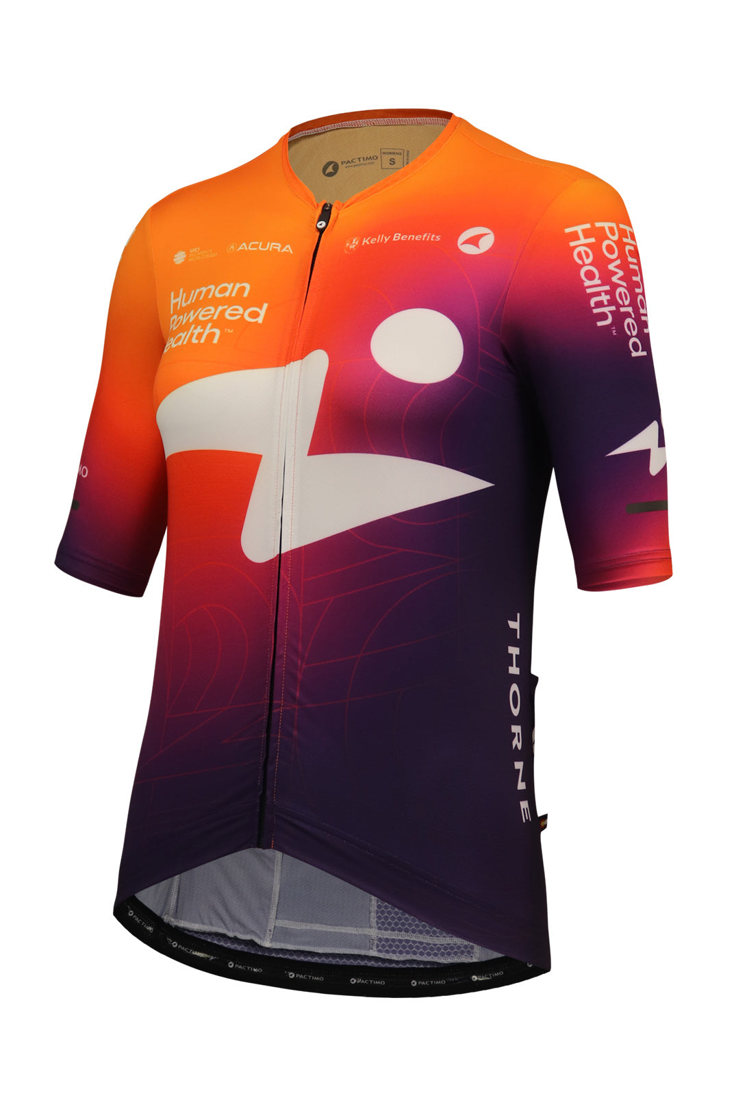 Human Powered Health Women's Summit Cycling Jersey - Front View