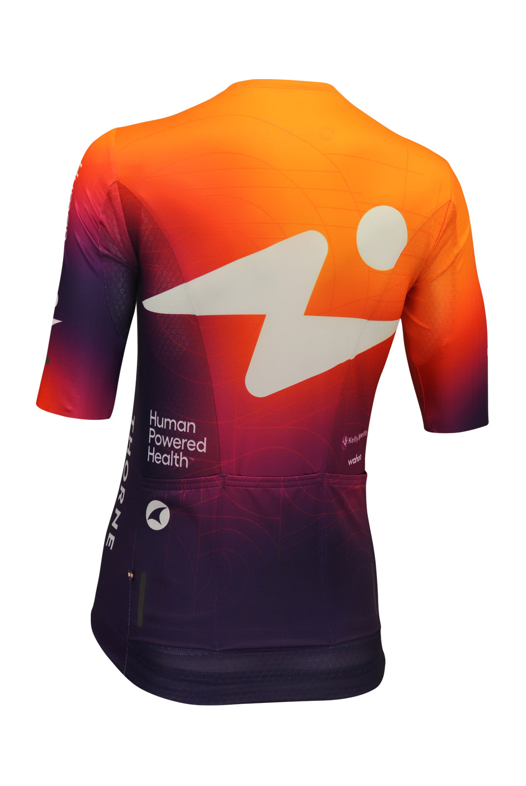 Women's Human Powered Health Flyte Cycling Jersey - Back View