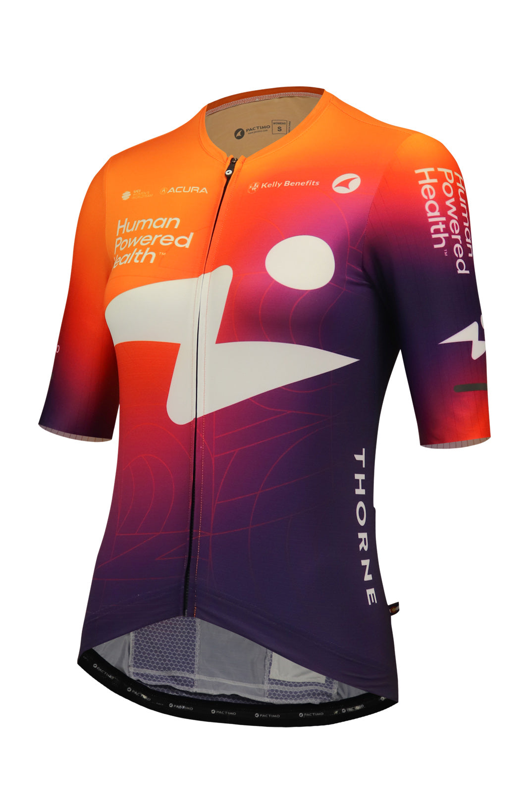 Women's Human Powered Health Flyte Cycling Jersey - Front View