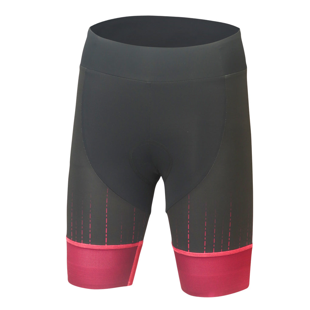 Womens Triathlon Shorts - Front View #color_orchid