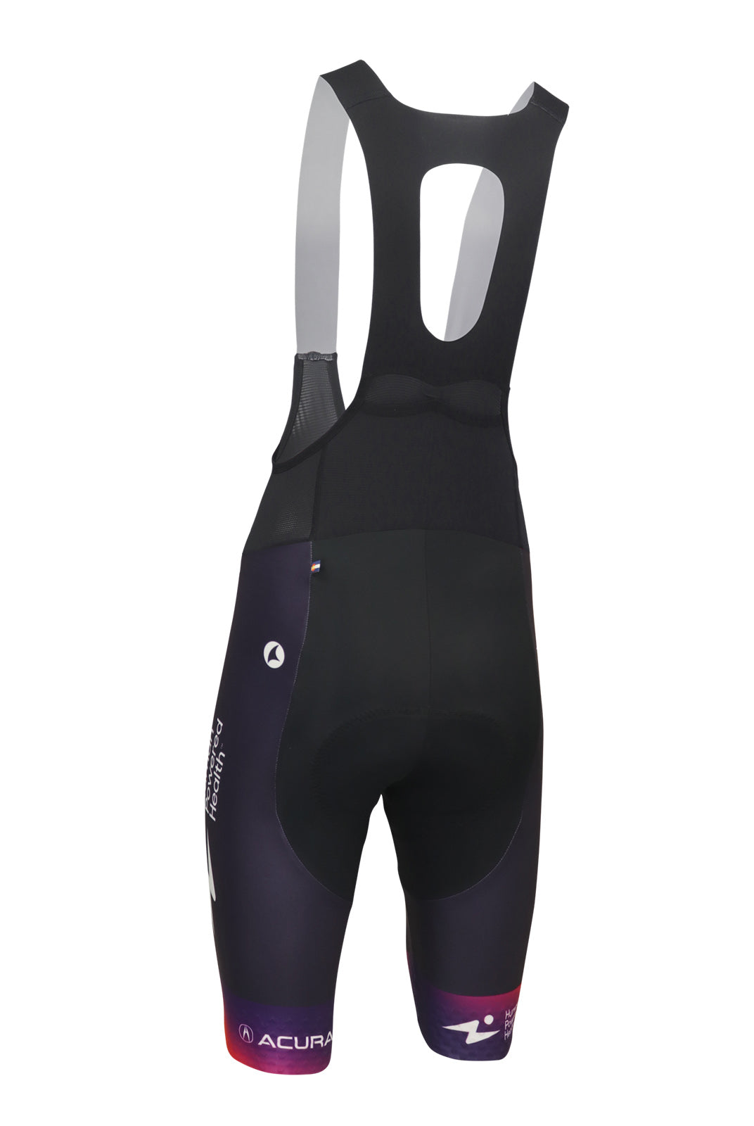 Human Powered Health Women's Flyte Cycling Bibs - Back View