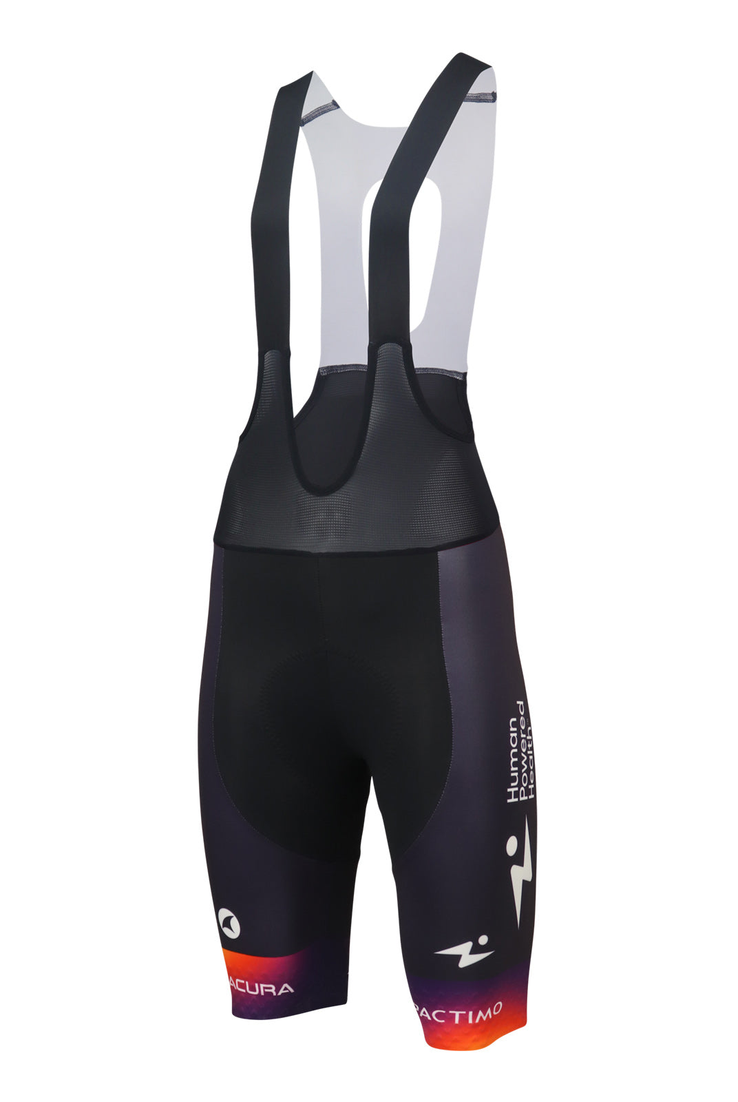 Human Powered Health Women's Flyte Cycling Bibs - Front View