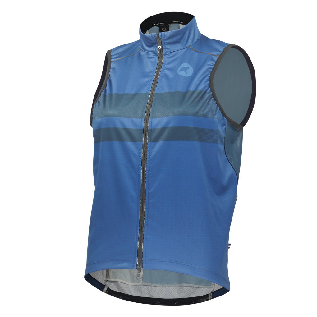 Womens Cycling Vest - Keystone Front View #color_navy