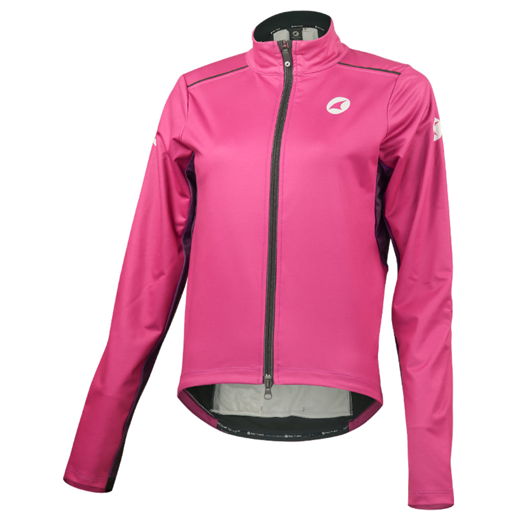 Women's Thermal Cycling Jacket - Front View #color_purple