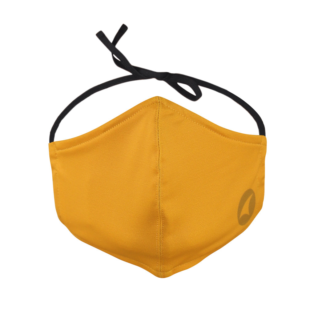 Behind the Head Face Mask in Burnt Orange