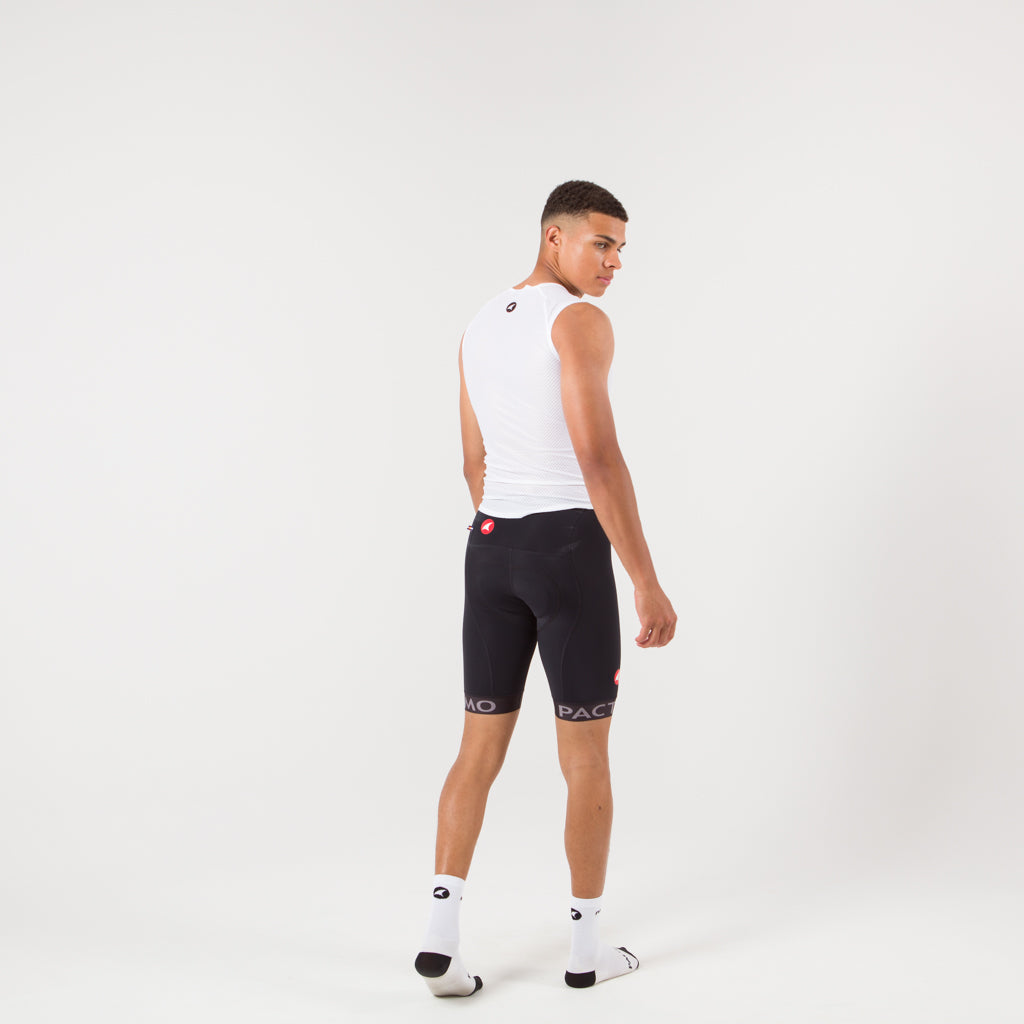 Men's Bike Shorts on body Back View
