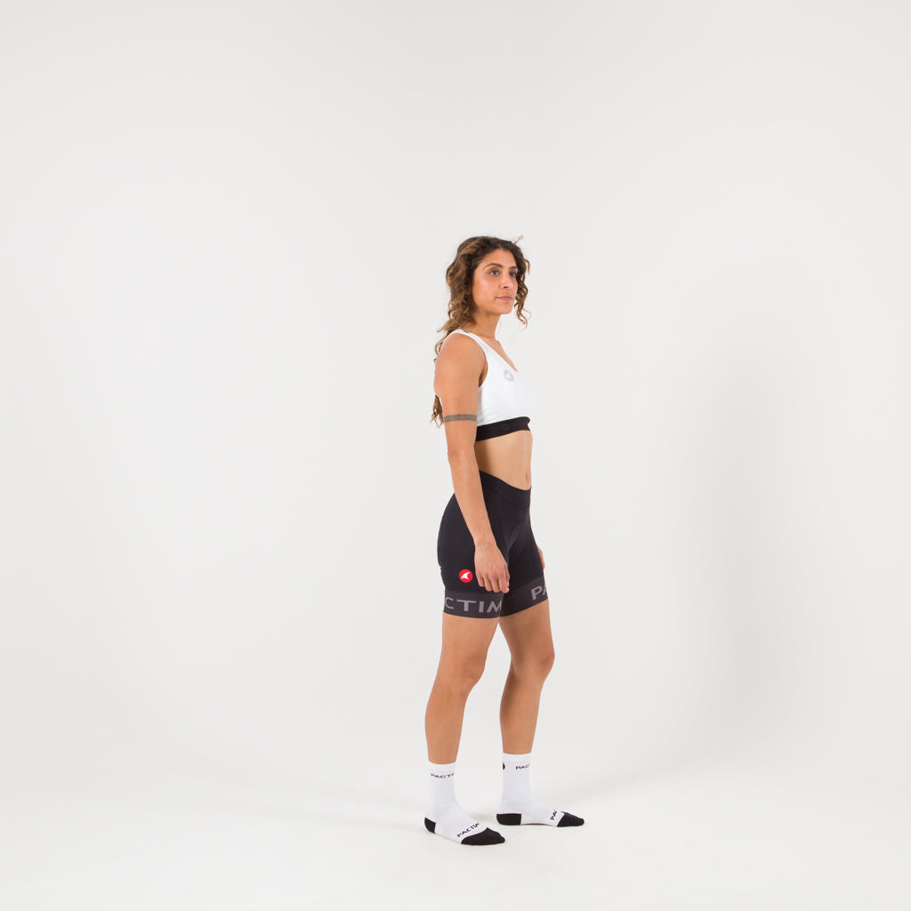 Women's Bike Shorts - On Body Right View