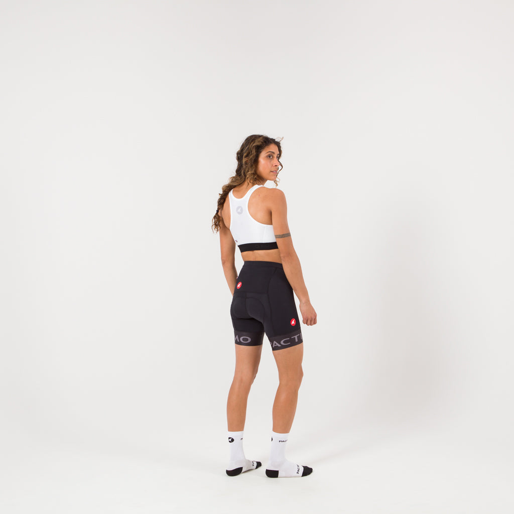 Women's Bike Shorts - On Body View