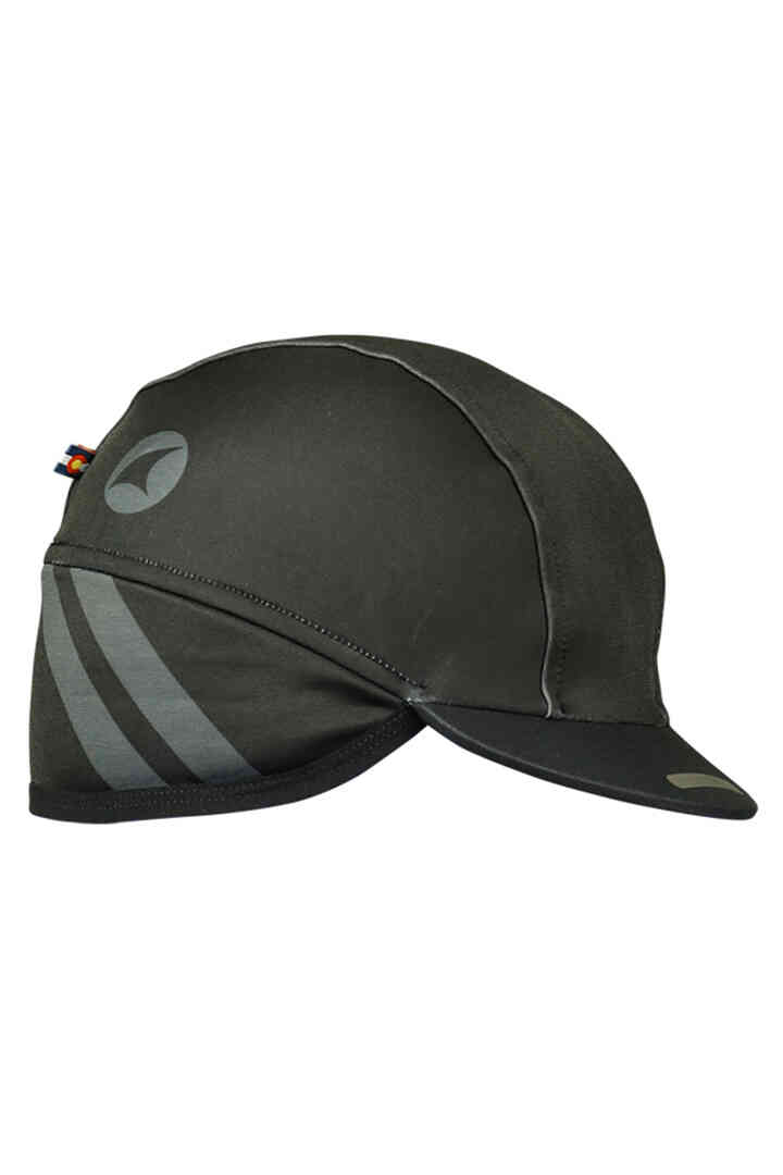 Black Thermal Winter Cycling Cap for Wet Weather - Right View