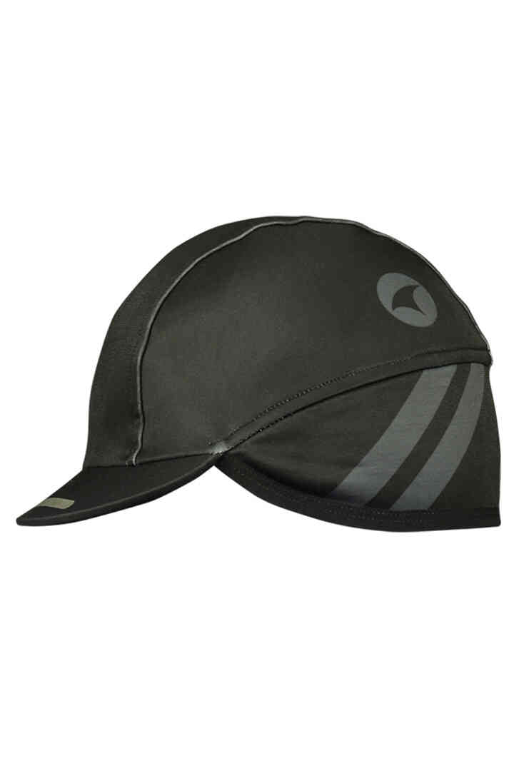 Black Thermal Winter Cycling Cap for Wet Weather - left View