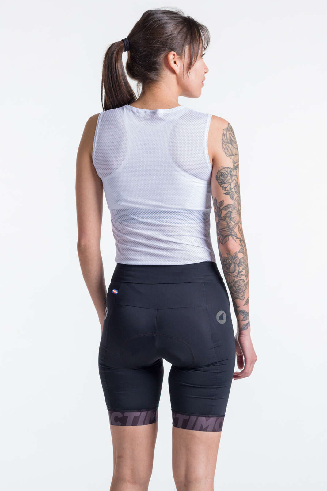 Women's Padded Bike Shorts - Continental Back View