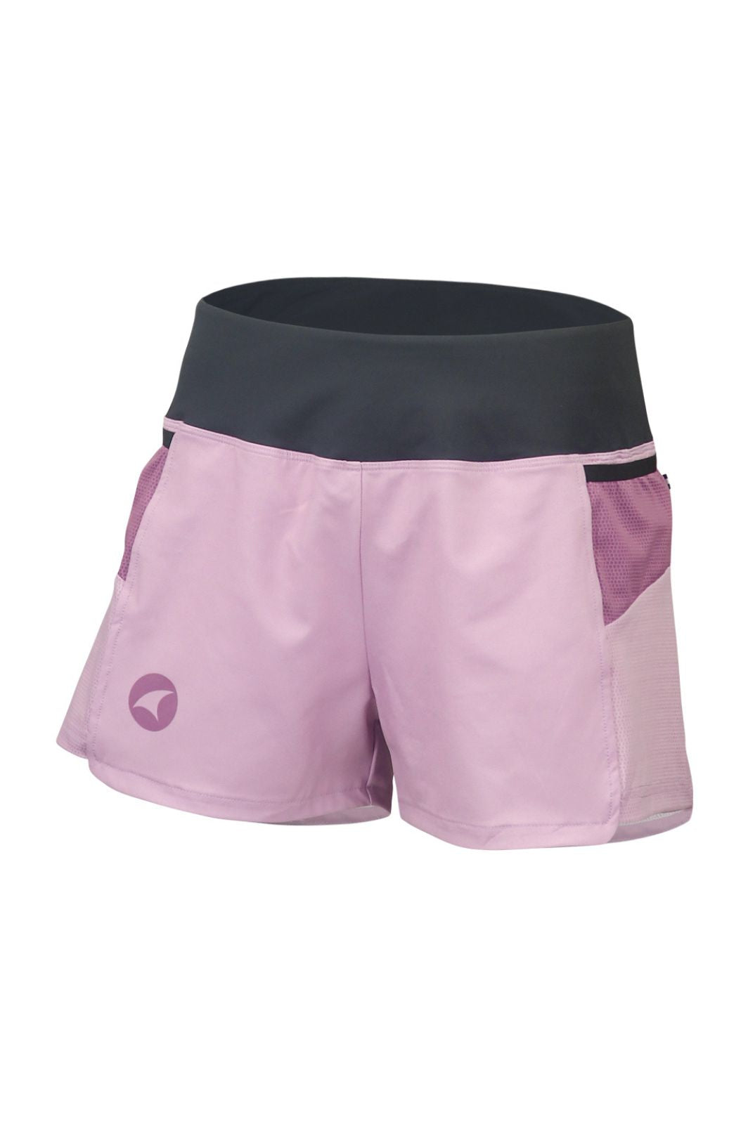 Women's Lilac Running Shorts - Front
