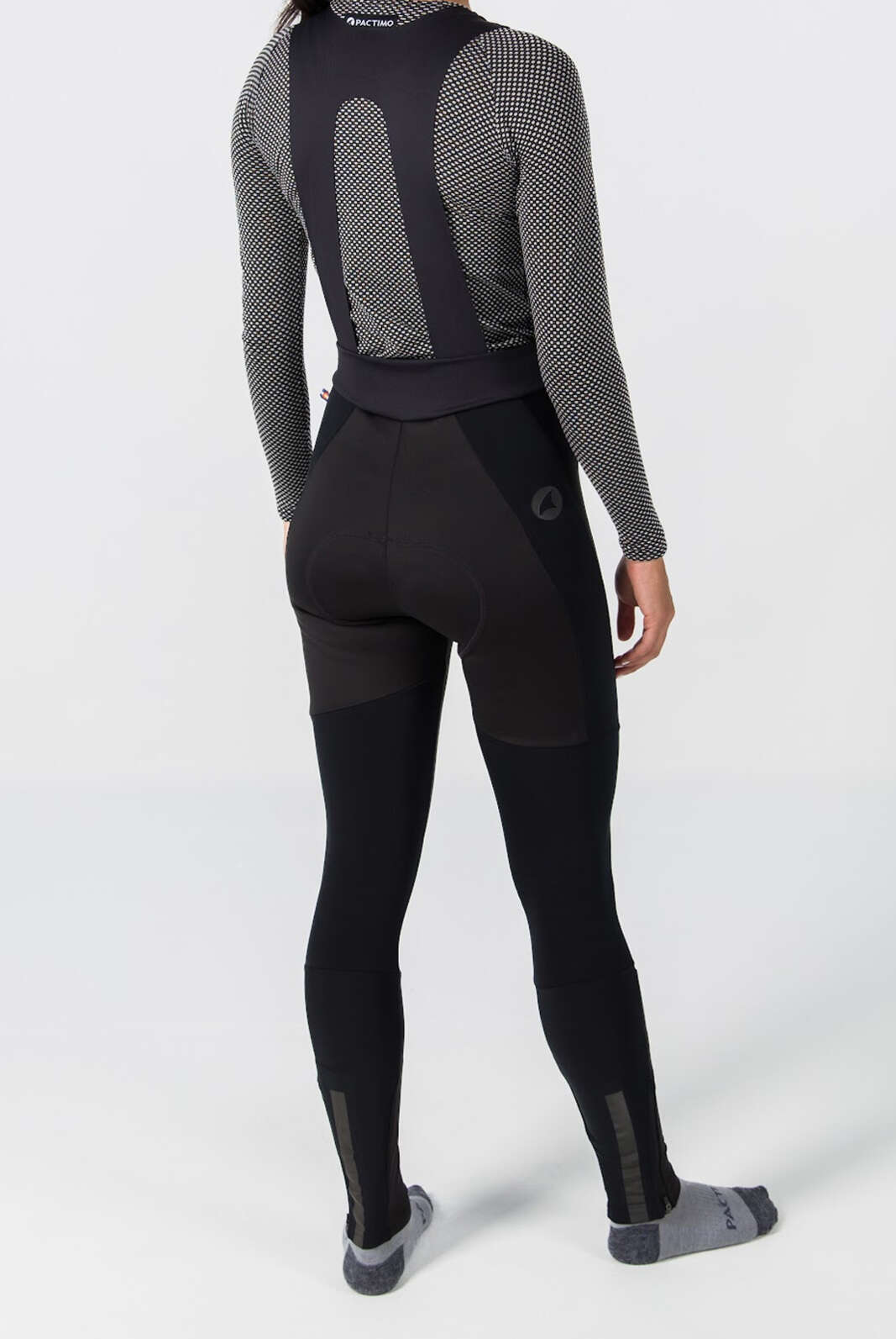 Women's Winter Cycling Tights, Wind & Water-Resistant