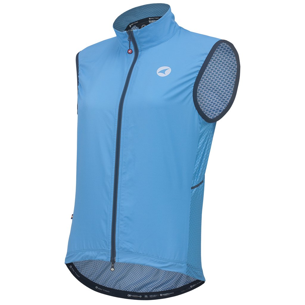 lightweight packable cycling wind vest for women