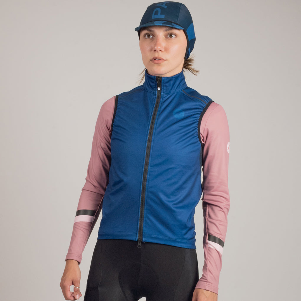 Alpine Thermal Cycling Vest for Women #color_navy